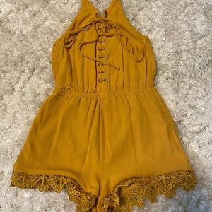 Mustard Romper